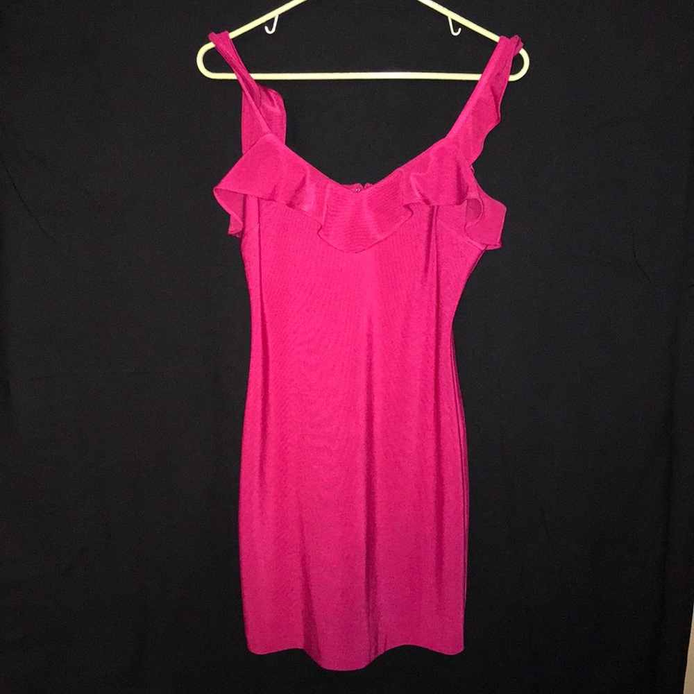 Hot pink Guess mini dress